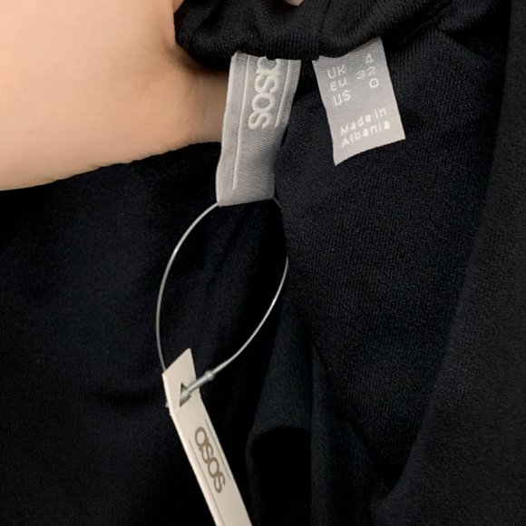 ASOS Sleeveless V-Neck Midi Dress w/ Blouson Top - Picture 4 of 4